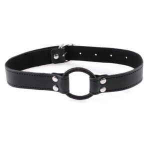 Fetish Fantasy Series. Beginners Open Mouth Gag Black from Pipedream Products. Open wide and say ahhh! with the Beginner's Open Mouth Gag!  This sexy O-ring gag is made for first timers and features a 1.75 inches inside diameter. With the sturdy ring gag