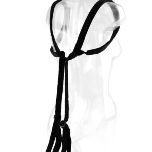 Fetish Fantasy Series Giddy Up Harness Black from Pipedream Products. Try new positions you never thought were possible and get deeper penetration than ever before with the amazing Giddy Up Harness. This simple nylon position strap features padded shoulde