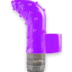 Neon Finger Fun Vibe Purple from Pipedream Products. Get just the right touch of satisfaction with this Neon Finger Fun Vibe. Do not let its small size fool you though this little lover packs plenty of pulsating power. Turn the dial on the powerful micro