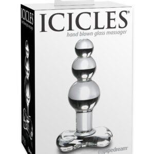 Pipedream Products Icicle line Icicles number 47 glass butt plug. Elegant