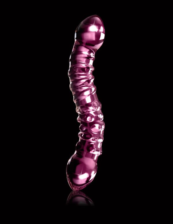 this luxurious line of glass massagers will leave you breathless. Each hand blown Icicle glass wand is sleek