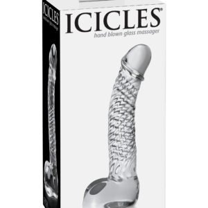 Pipedream Products Icicles line Icicles number 61 non-vibrating glass probe. About the Brand: elegant