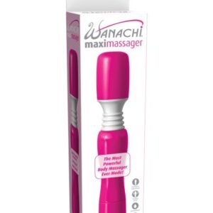 Maxi Wanachi Pink Massager from Pipedream Products. The ever popular Wanachi vibe just got bigger! Enjoy powerful and soothing vibrations anywhere you go with this cordless massager. Powered by a whisper quiet motor