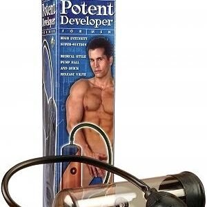 Potent Developer Pump from Pipedream Products. The original manhood maximizer. Potent Developer Penis Pump was scientifically developed by European urologists to dramatically increase penis size and performance