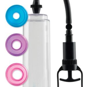 Pipedream Pump Worx Cock Trainer Pump System. Increase your size and confidence without dangerous medications or expensive surgeries with this safe and easy to use Cock Trainer Pump System. With each pull of the Sure Grip pump trigger