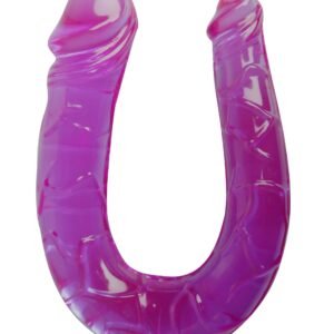 Fetish Fantasy Lucky Lady Dual Stimulator Purple from Pipedream Products. Experience the thrill of double penetration. Satisfy yourself vaginally and anally at the same time with this incredible dual stimulator. With a thicker head for vaginal entry and a