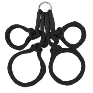 Fetish Fantasy Series Japanese Silk Rope Hogtie Black from Pipedream Products.You do not have to be an expert to enjoy exciting Japanese rope play! Master the ancient art of Japanese rope bondage with ease! This pre-assembled Japanese Silk Rope Hogtie mak