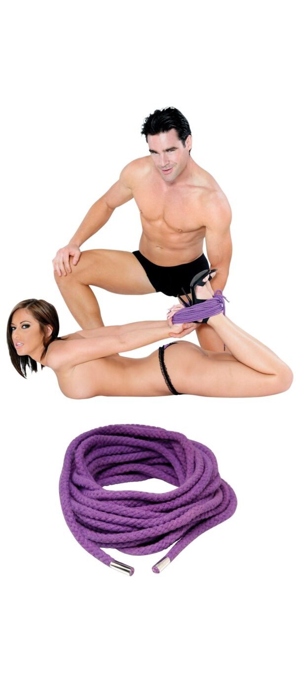 FETISH FANTASY JAPANESE SILK ROPE PURPLE - Image 4