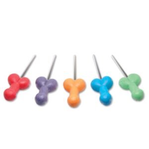 (WD) Bachelorette Party Favors Jolly Pecker Pops Point of Purchase Display. Jolly Pecker Pops 50 Per Display is a funny and economical solution for stuffing goodie bags at bachelorette parties and sex toy parties