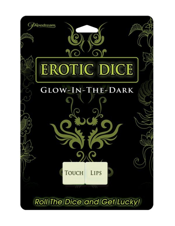 Erotic Dice Glow In The Dark from Pipedream Products. Easy to play