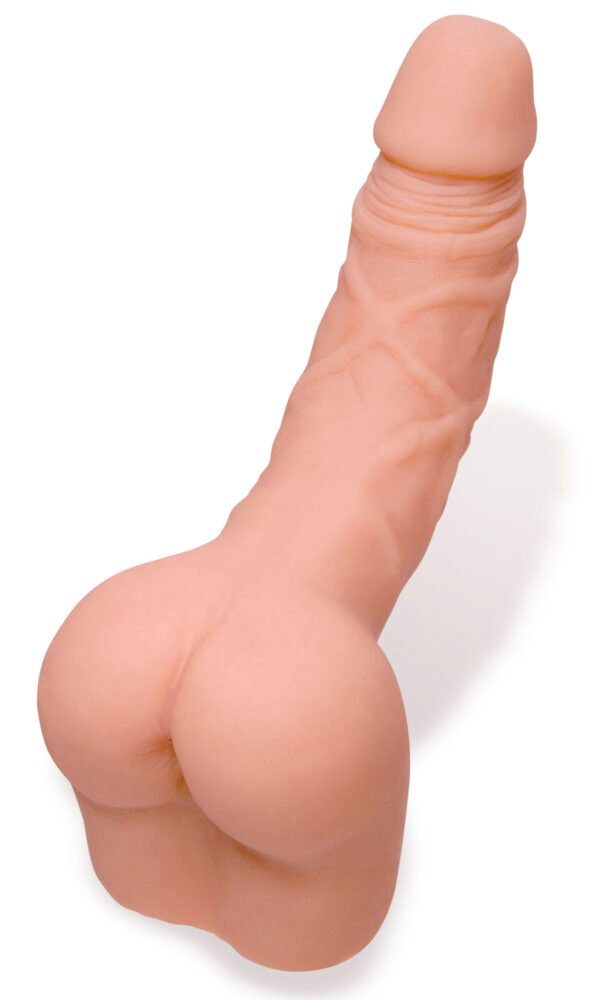 PDX Extreme Fuck My Cock Light Skin Tone Beige from Pipedream Products. Fuck my ass while you stroke my cock. You have always dreamed of going bareback on a tight ass while you stroke a hard cock