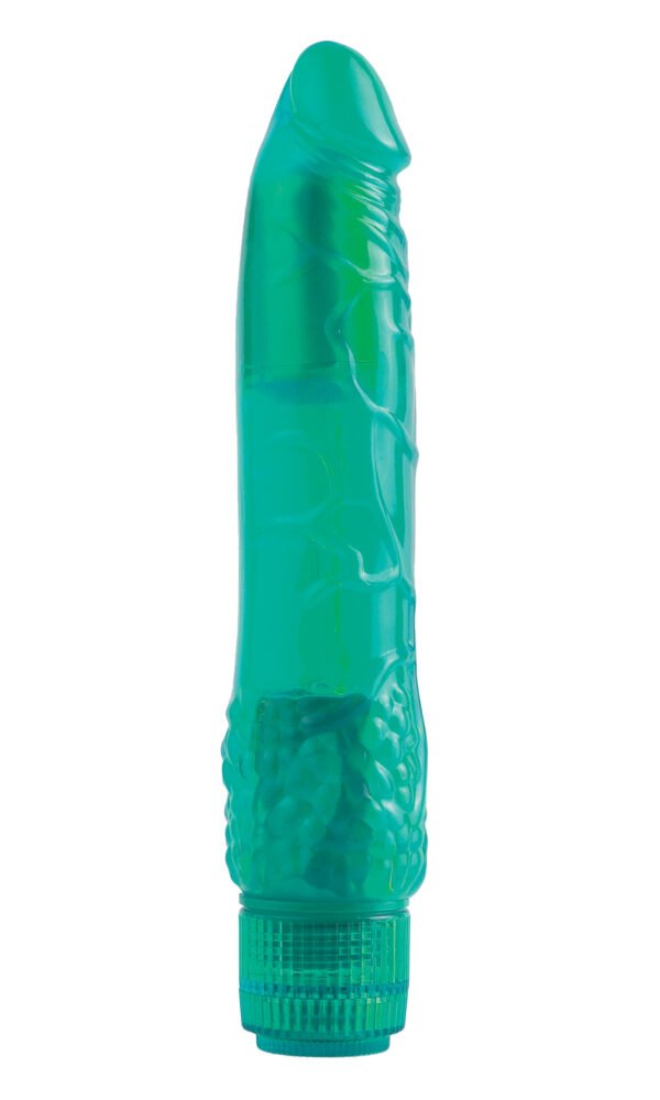 until they tried one of these precious Juicy Jewels. Realistic phallic vibrator comes with a curved head followed by natural folds and creases plus