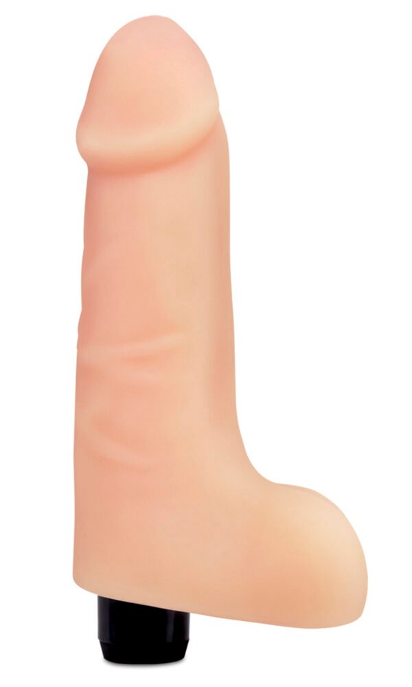 New and improved! Real Feel Lifelike No. 2 Vibrator Light Skin Tone Beige Flesh. Enjoy the Real Feel of super-soft