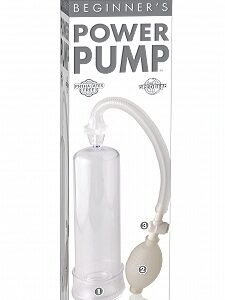 Beginner's Power Pump Clear from Pipedream Products. The Beginners Power Pump will give you the size and confidence you have always dreamed about without any harmful side effects. With each squeeze of the medical style pump ball