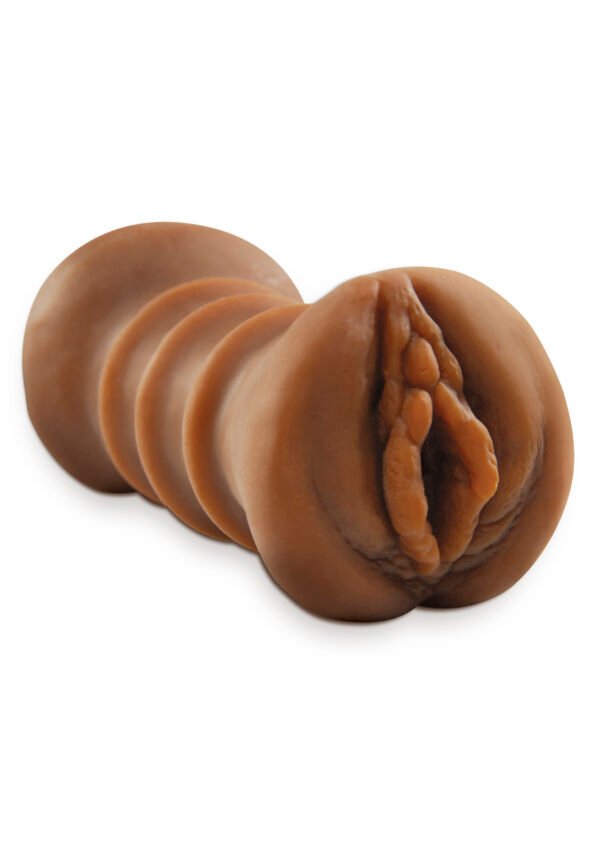 PDX Extreme Flip Me Over Brown Stroker from Pipedream Products. Fuck my pretty little ass first