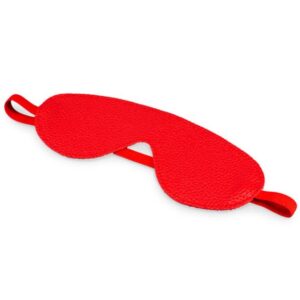 KINK CURIOUS BLACKOUT MASK & FEATHER TICKLER