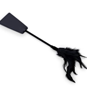 KINK CURIOUS BLACKOUT MASK & TICKLER CROP