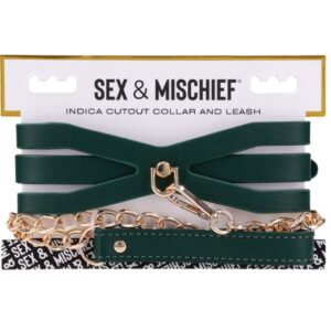 SEX & MISCHIEF INDICA COLLAR AND LEASH