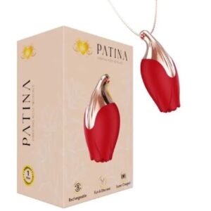 PATINA ROSE NECKLACE RED