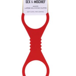 SEX & MISCHIEF AMOR LARGE SILICONE CUFFS