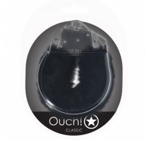 OUCH! CLASSIC FLUFFY HANDCUFFS BLACK