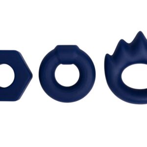 LIQUID SILICONE COCK RING SET 3