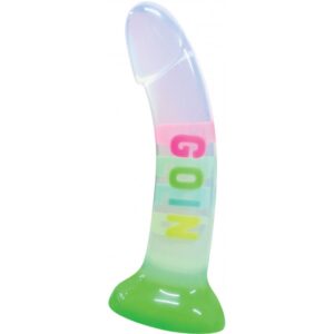 COTTON CANDY GOIN DEEP 7 DILDO SILICONE "