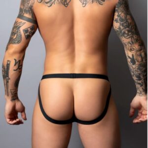 HOT MESH JOCK BLACK L/XL