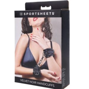 VELVET NOIR HANDCUFFS