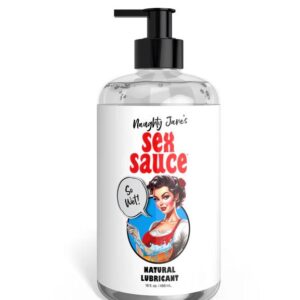 SS NAUGHTY JANES SEX SAUCE NATURAL LUBE 16 OZ