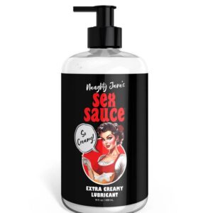 SS NAUGHTY JANES SEX SAUCE EXTRA CREAMY LUBE 16 OZ