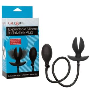 EXPANDABLE SILICONE INFLATABLE PLUG