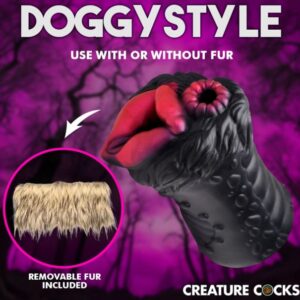 CREATURE COCKS SAVAGE SHE-WOLF SILICONE STROKER