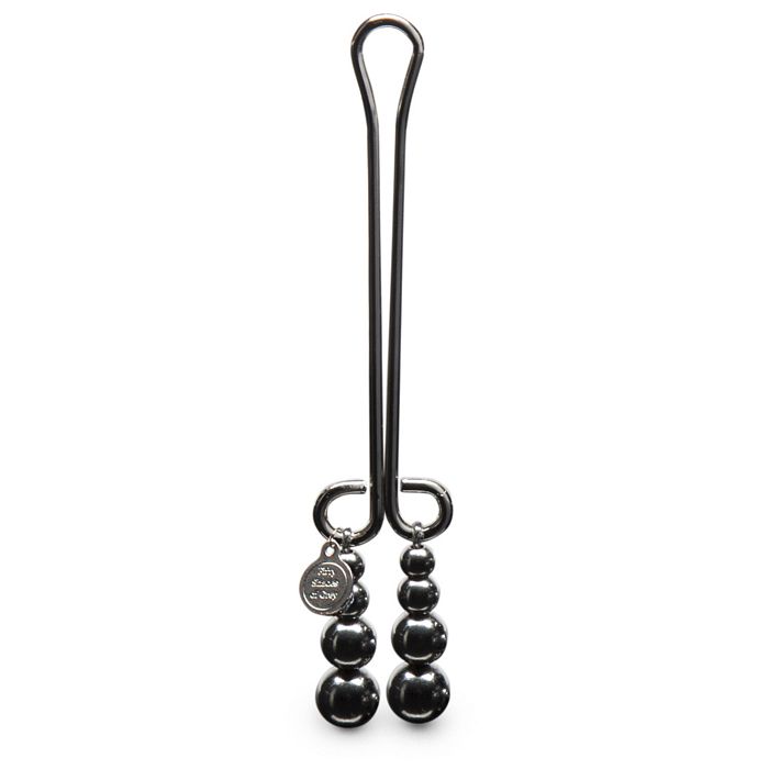 FIFTY SHADES DARKER JUST SENSATION BEADED CLITORAL CLAMP