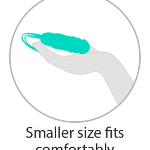 CLOUD 9 HEALTH & WELLNESS WIRELESS REMOTE CONTROL EGG W/ STROKING MOTION TEAL