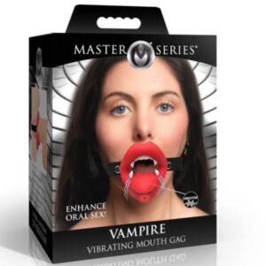 MASTER SERIES VAMPIRE MOUTH GAG VIBRATING