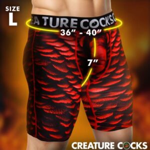 CREATURE COCKS UNDERWEAR HORNY DEVIL LARGE