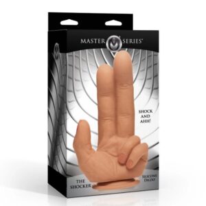 MASTER SERIES THE SHOCKER SILICONE DILDO