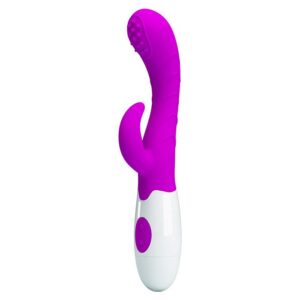 PRETTY LOVE ARTHUR RABBIT VIBRATOR SILICONE PURPLE