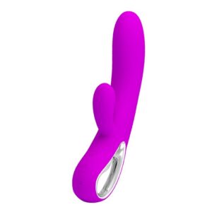 PRETTY LOVE ELMER RABBIT VIBRATOR SILICONE PURPLE