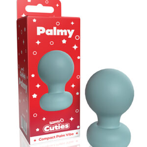 SCREAMING O CUTIES PALMY PALM VIBRATOR - POWDER BLUE
