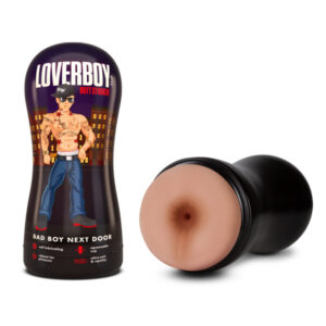LOVERBOY BAD BOY NEXT DOOR SELF LUBRICATING STROKER BEIGE