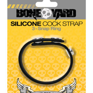 BONEYARD COCK STRAP BLACK