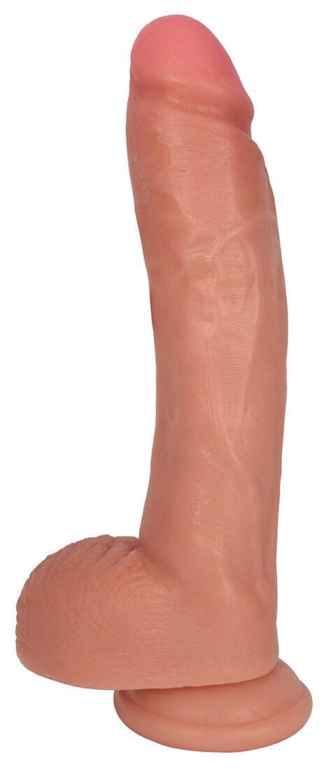 JOCK DONG W/BALLS 10IN BEIGE