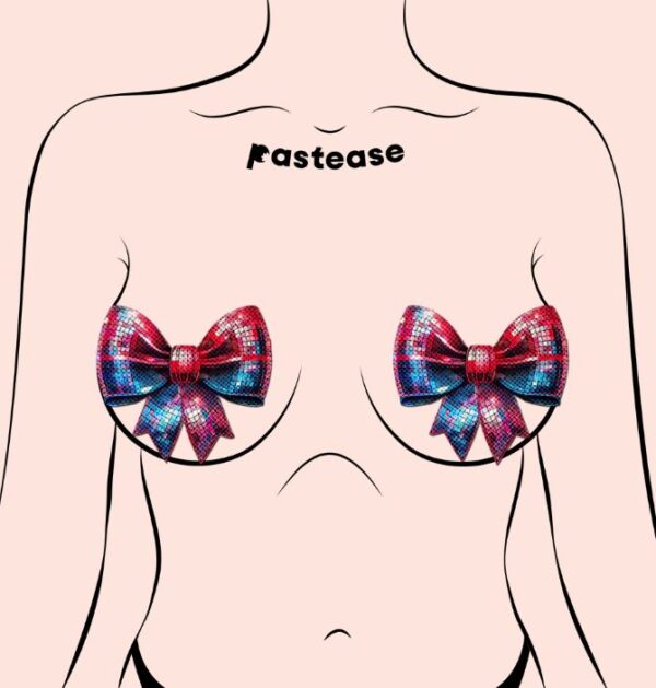 DISCO BALL BOW PASTIES