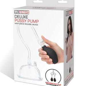 LUX FETISH PUSSY PUMP (CLIT CLAMP INCLUDED)