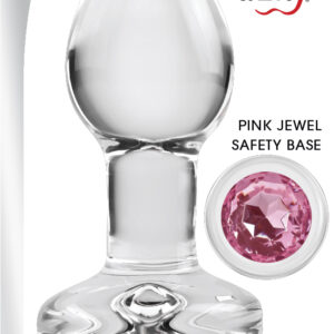 (D)ADAM & EVE PINK GEM GLASS P SMALL