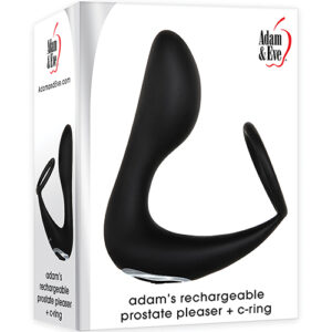 (D) ADAM & EVE ADAM'S RECHARGE PROSTATE PLEASER & C-RING