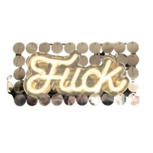 NEON FUCK LIGHT UP SIGN