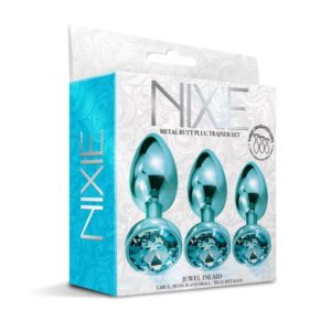 NIXIE METAL PLUG TRAINER SET BLUE METALLIC